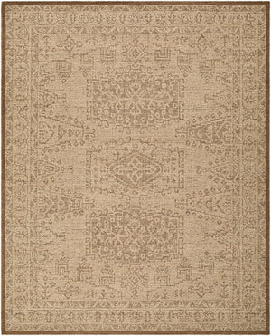 Surya Exquisite Hand Woven Jute Wool Cotton Area Rug for Living and Dining Spaces 10' x 14' Rectangle EXQ2304-1014