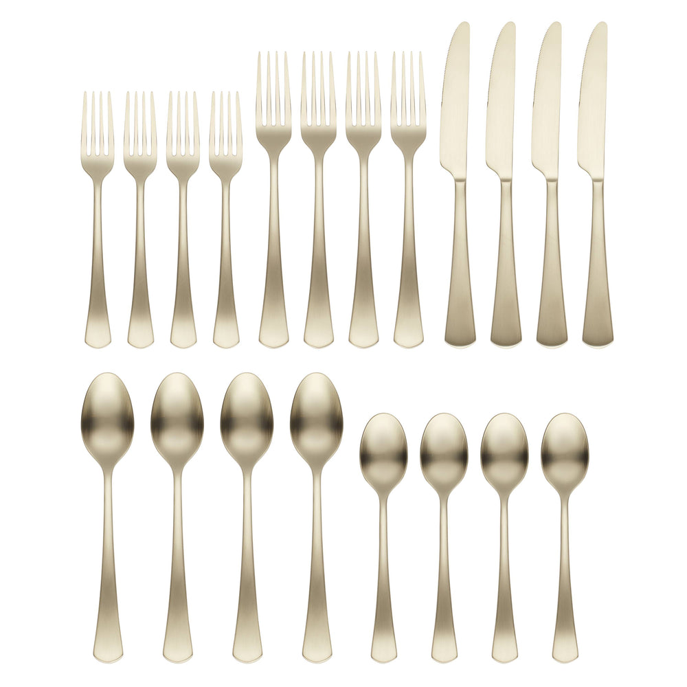 Lenox Cambridge Morgan Champagne 20-Piece Set NO COLOR METAL 519920DS