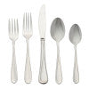 Lenox Oneida Flight 20 Piece Everyday Flatware Set, Service for 4 Metallic, STAINLESS METAL 2865020BL20