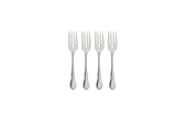 Oneida Chateau Elegant Stainless Steel Salad Forks, Set of 4, Mirror Finish