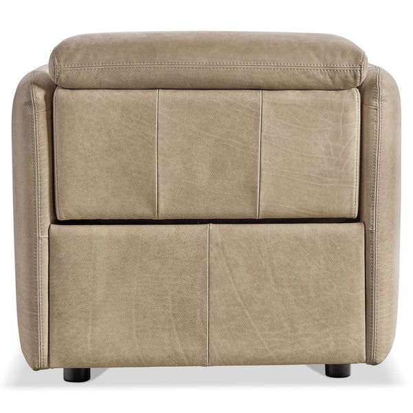Bernhardt Bernhardt Sierra Power Recliner Leather Chair with Motorized Footrest for Living Room 502RLO