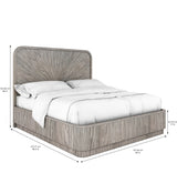 A.R.T. Furniture Vault Queen Panel Bed 285135-2354 Gray 285135-2354