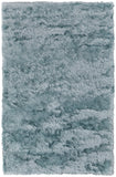 Feizy Rugs Indochine Plush Hand-tufted Polyester Shag Rug - Luxurious High Pile For Contemporary Spaces Blue,Silver Polyester 4944550flaq000f50