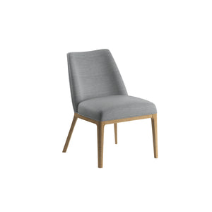 A.R.T. Furniture Loft Upholstered Side Chair - Stylish Comfort With Maple Tapered Legs For Modern Living Spaces Gray Material(S), Rubberwood 335206-1911