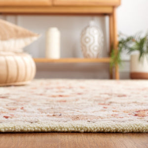 Safavieh Gentry Hand Hooked  Rug Ivory / Beige 2'-6" x 10'