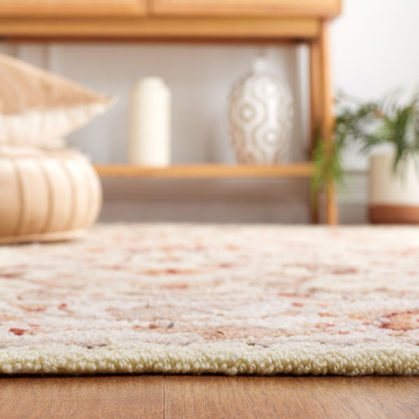 Safavieh Gentry Hand Hooked  Rug Ivory / Beige 2'-6" x 10'