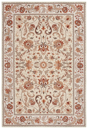 Safavieh Gentry Hand Hooked Polypropylene Rug Ivory / Beige EZC101D-2