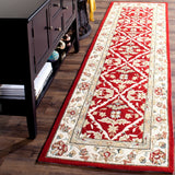 Safavieh Hannah Hand Hooked  Rug Red / Ivory EZC717A-3