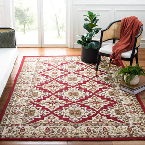 Safavieh Sophia Hand Hooked Polypropylene Rug Ivory / Ivory EZC721A-3