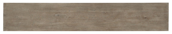 Hooker Furniture Serenity Two-Tone Skipper Console Table In Weathered & Washed Gray Oak Veneer With Adjustable Levelers 6350-80151-95