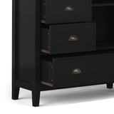 Redmond Medium Storage Cabinet Black B136P159530 Hearth and Haven