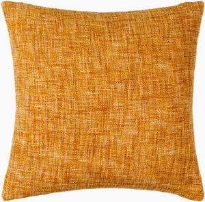Surya Ezequiel 18"X18" Modern Accent Pillow - Luxurious Cotton Blend, Stylish Texture For Any Room Decor Camel Cotton,Polyester,Cotton,Polyester Ezq001-2020d