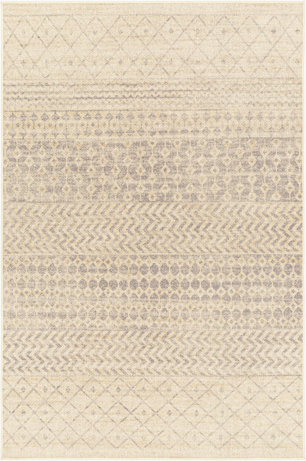 Livabliss Ez Jute Recycled Flatweave Area Rug Cottage Style for Entryways and High Traffic Rooms Light Brown, Bl 3' x 5' EZT2300-35