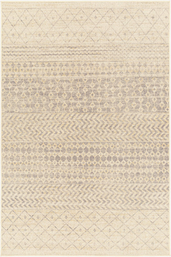 Livabliss Ez Jute Recycled Flatweave Area Rug Cottage Style for Entryways and High Traffic Rooms Light Brown, Bl 3' x 5' EZT2300-35