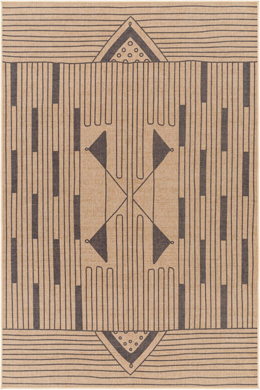 Livabliss Ez Jute Flatweave Area Rug Recycled Fabric Machine Woven for Living and Dining Rooms EZT2302-912