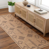 Ez Jute EZT-2303 2'6" x 8' Machine Woven Rug EZT2303-268 Livabliss Surya