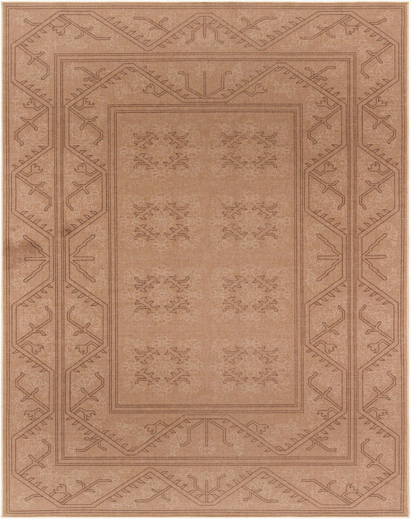 Livabliss Ez Jute Flatweave Area Rug Eco Woven Cottage Style for Living Dining Entryway Light Brown, Bl 8' x 10' EZT2304-810