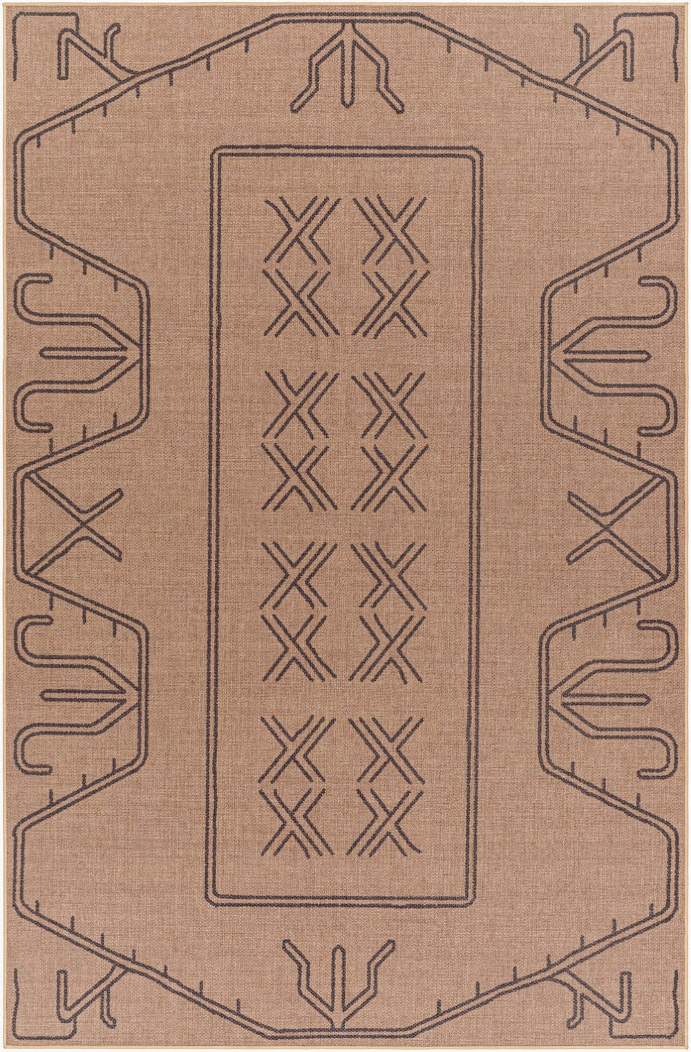 Livabliss Ez Jute Flatweave Area Rug Recycled Fabric Low Profile for High Traffic Rooms EZT2305-912