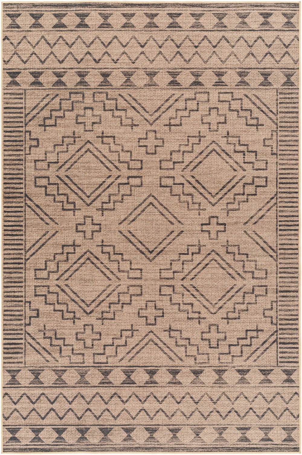 Livabliss Ez Jute Flatweave Area Rug Recycled Fabric Cottage Style for Living Room EZT2313-912