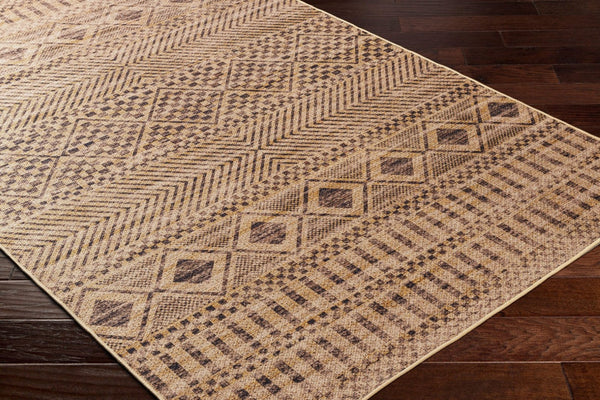 Livabliss Ez Jute Recycled Fabric Flatweave Runner Rug for Hallways and High Traffic Entryways Light Brown, Bl 2'6" x 8' EZT2315-268