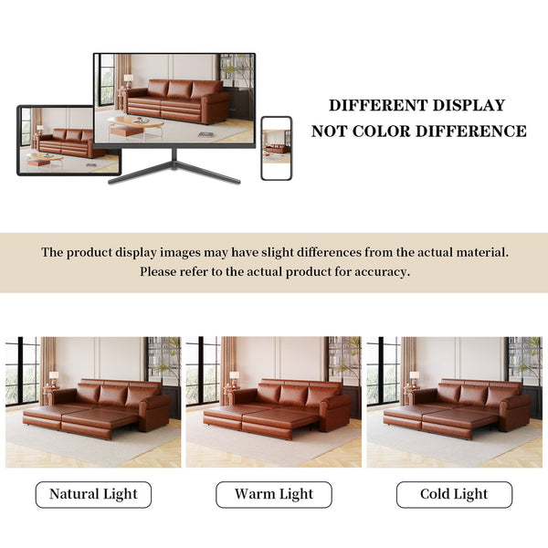 English Elm Chesterfield Velvet King Sleeper Sofa with Nailhead Trim and Rolled Arms for Living Room W1885S00359