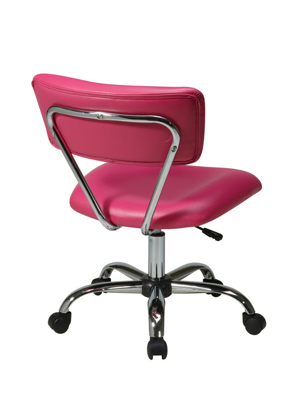 OSP Home Furnishings Vista Task Office Chair Pink