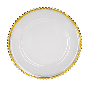 English Elm 8 Pack Plastic Charger Plates - Stylish, Durable & Reusable Table Decor For Events & Gatherings W2078P285450