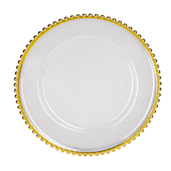 English Elm 8 Pack Plastic Charger Plates - Stylish, Durable & Reusable Table Decor For Events & Gatherings W2078P285450