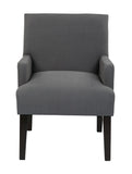 OSP Home Furnishings Main Street Guest Chair Charcoal