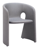 Rosyth Dining Chair Slate Gray 110124 Zuo Modern