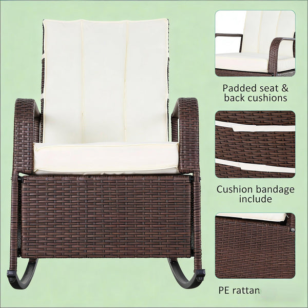 English Elm Outdoor Swivel Patio Chairs Set of 2 Handwoven Pe Rattan Steel Frame 360 Rotate T3971P444717