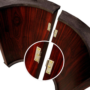 English Elm 96" Poker Table Seats 10 with Speed Cloth Felt Racetrack and Luna Legs Game Room W2748S00011