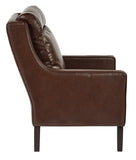 OSP Home Furnishings Colson Armchair Cocoa