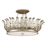 Biddulph Silver Semi-Flush Mount