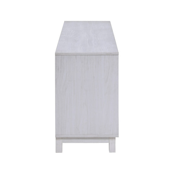 English Elm Sestriere 70 Inch Electric Fireplace Tv Stand with Walnut Finish and Cabinet Storage B2749P413262