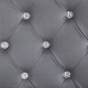 English Elm Vinsetto Velvet Home Office Chair – Ergonomic Adjustable Desk Chair With Padded Armrests & Wheels W2225P200646-GIGA