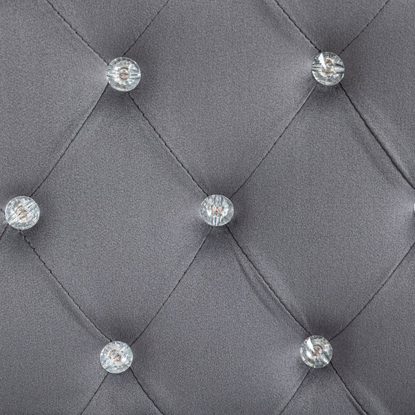 English Elm Vinsetto Velvet Home Office Chair – Ergonomic Adjustable Desk Chair With Padded Armrests & Wheels W2225P200646-GIGA