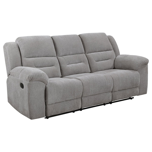 English Elm Chelan Plush Sofa and Loveseat Set with Sloped Arms for Contemporary Living Rooms B062S01730