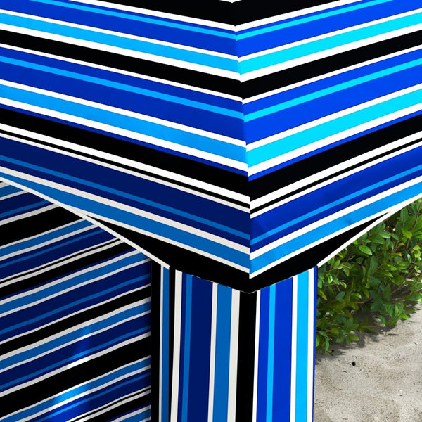 English Elm Outsunny 5.9' Portable Beach Umbrella Cabana With Walls & Vents - Ultimate Sun Protection & Privacy W2225P174270-GIGA