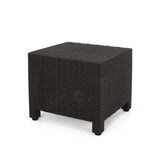 Christopher Knight Home® - Noble House - Waverly Outdoor Wicker Print Side Table