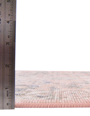 Unique Loom Whitney Bordeaux Machine Made Floral / Botanical Rug Powder Pink, Blue/Ivory/Light Blue/Gray 7' 10" x 10' 0"