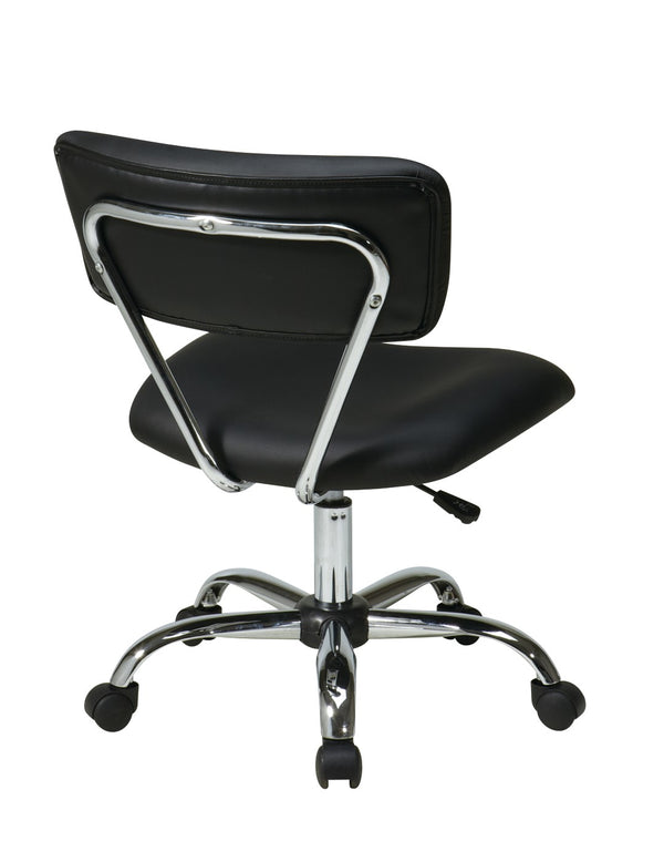 OSP Home Furnishings Vista Task Office Chair Black