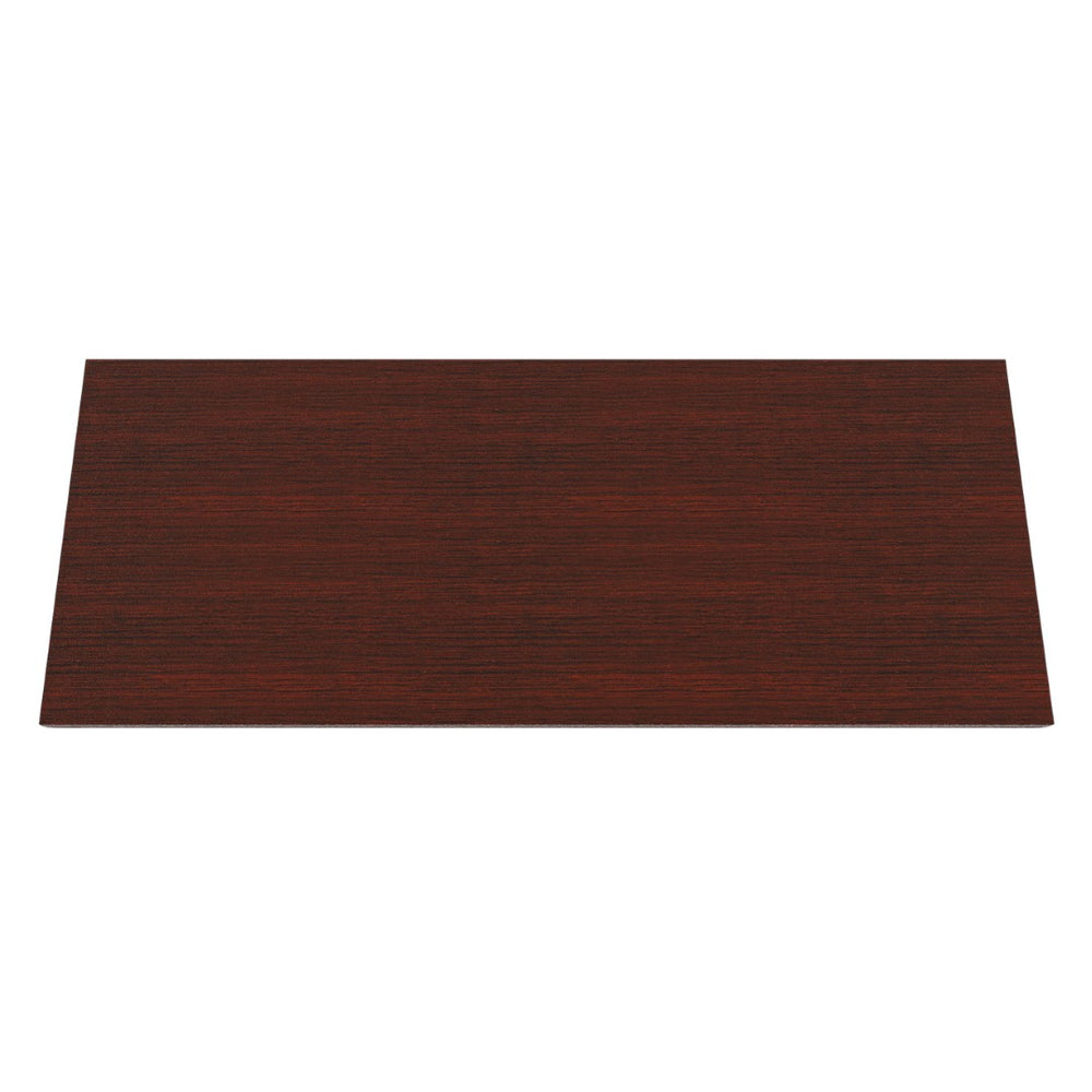 OSP Home Furnishings 48x24 Folding Nesting Table with Laminate Top and Locking Casters for Training Rooms 60X24  Mahogany 842T25-M