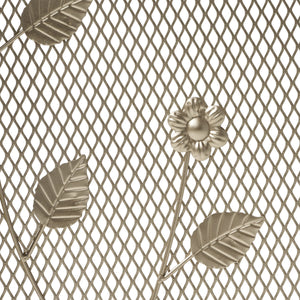 English Elm Christopher Knight Home® - FIRE Screen Gold Iron Fireplace Shield with Decorative 35.25x26.75 Inch Durable Heat-Resistant Guard 65186.00GLD