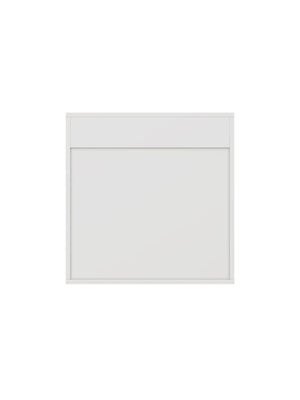 English Elm Modern Wall Mounted Mirrored Medicine Cabinet with Open Shelves Gold Hardware Bath W3875P379308