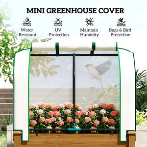 English Elm Raised Metal Garden Bed with Tall Diamond Trellis Powder Coated Outdoor Privacy Planter Brown T3971P459749