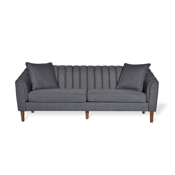English Elm Christopher Knight Home® - 66957.00Achar_66957.00Bchar Contemporary 3-Seater Sofa In Charcoal - Plush Comfort & Modern Design! N771P202640N_N771P202649N