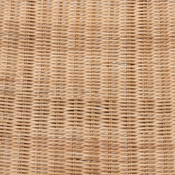 English Elm Modern Handcrafted Rattan Foldable Lounge Chair Bohemian Woven Seat for Boho Interiors B2750P470077