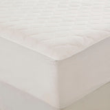 Beautyrest Cotton Casual Cotton Deep Pocket Heated Mattress Pad-20 Heat Settings BR55-3065 White