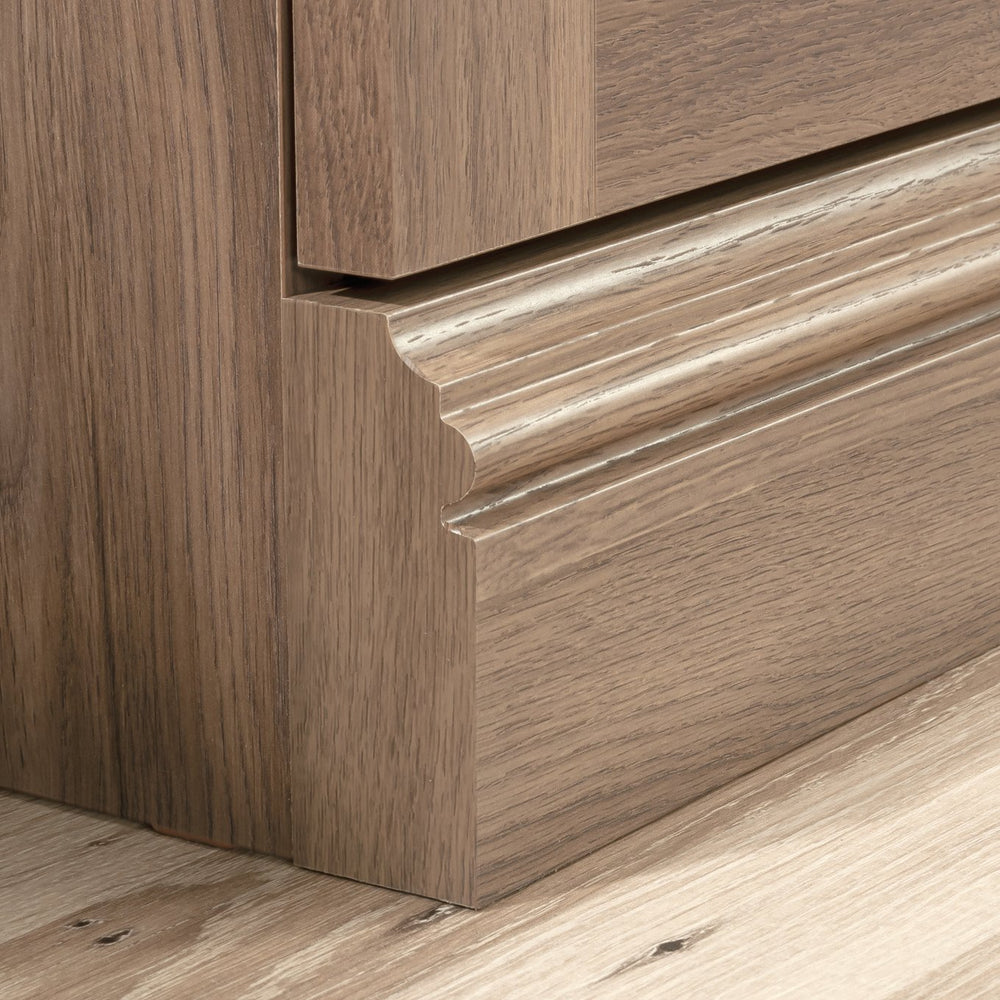 English Elm Lateral File Cabinet In Warm Brown Finish - Durable, Smooth-Gliding Drawers For Organized Workspaces B356P402598